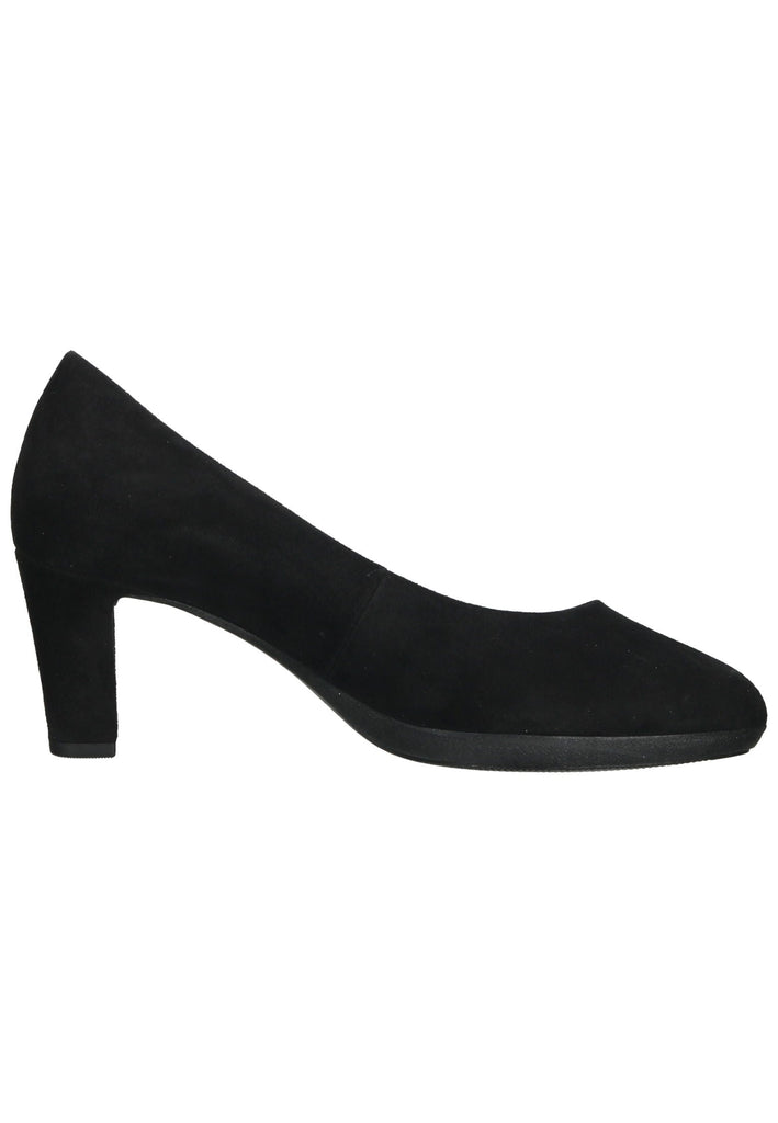 Gabor Pumps Veloursleder Schwarz