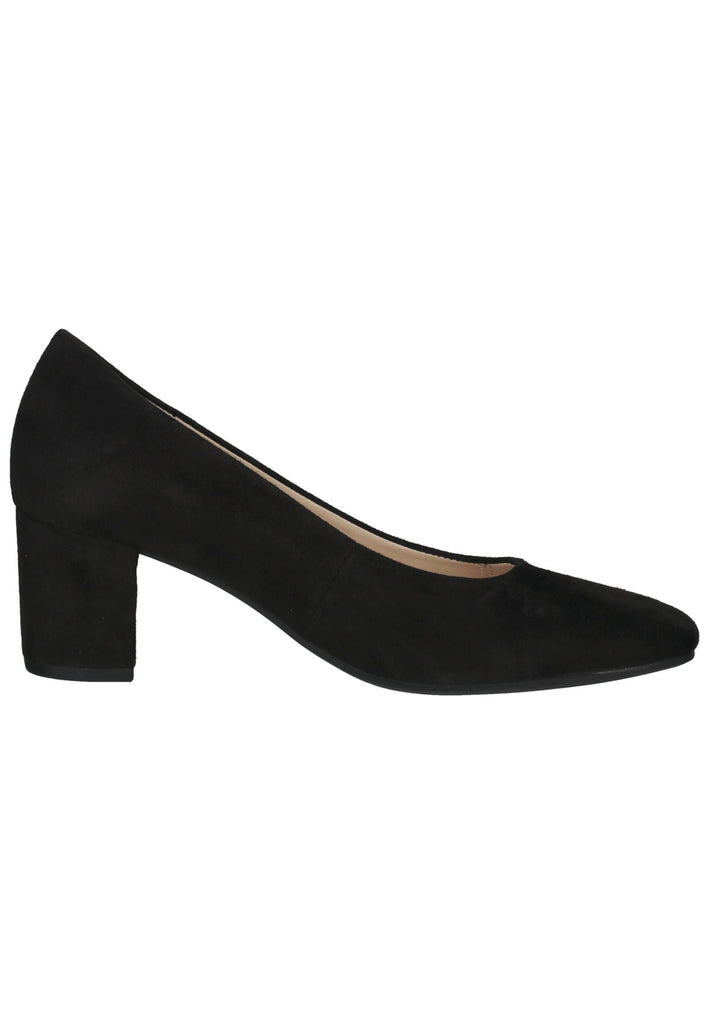 Gabor Pumps Veloursleder Schwarz