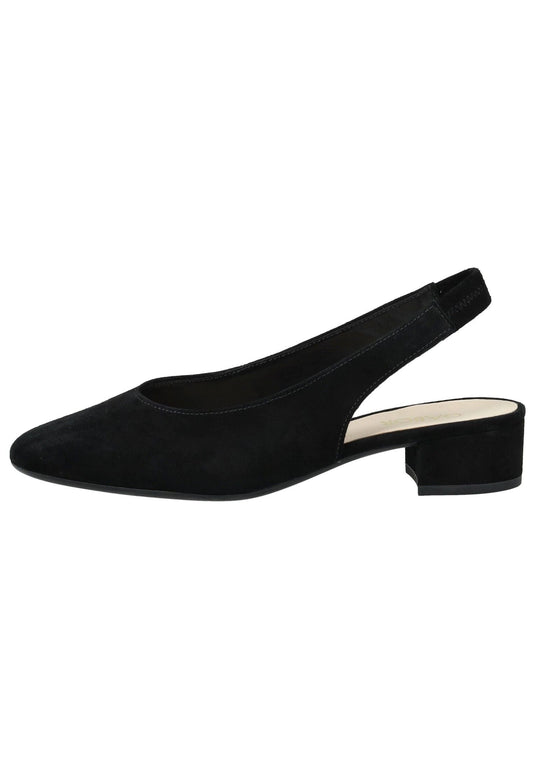 Gabor Pumps Veloursleder Schwarz