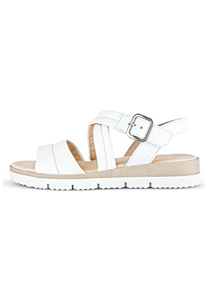 Sandalen Gabor Sandalen Glattleder Weiß