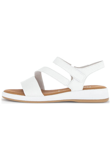 Sandalen Gabor Sandalen Glattleder Weiß