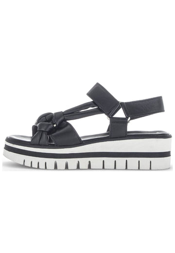 Sandalen Gabor Sandalen Nappaleder Schwarz