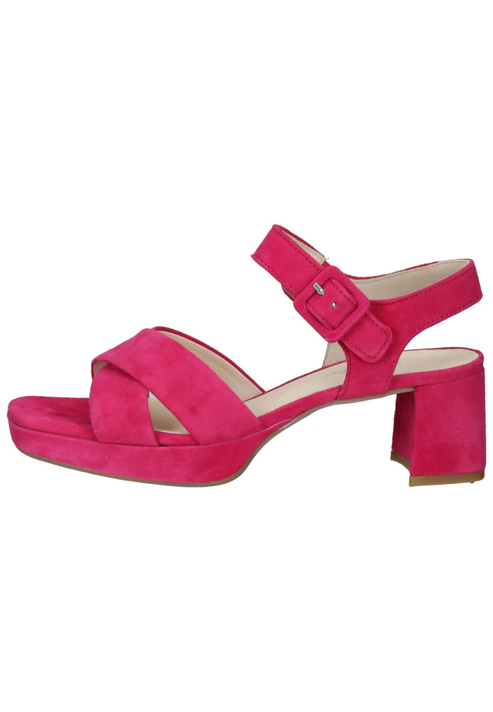 Sandalen Gabor Sandalen Veloursleder Pink
