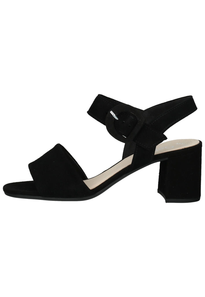 Sandalen Gabor Sandalen Veloursleder Schwarz