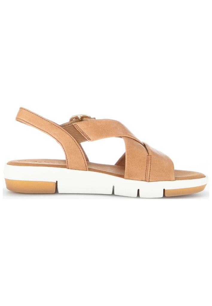 Gabor Sandalen Glattleder Cognac