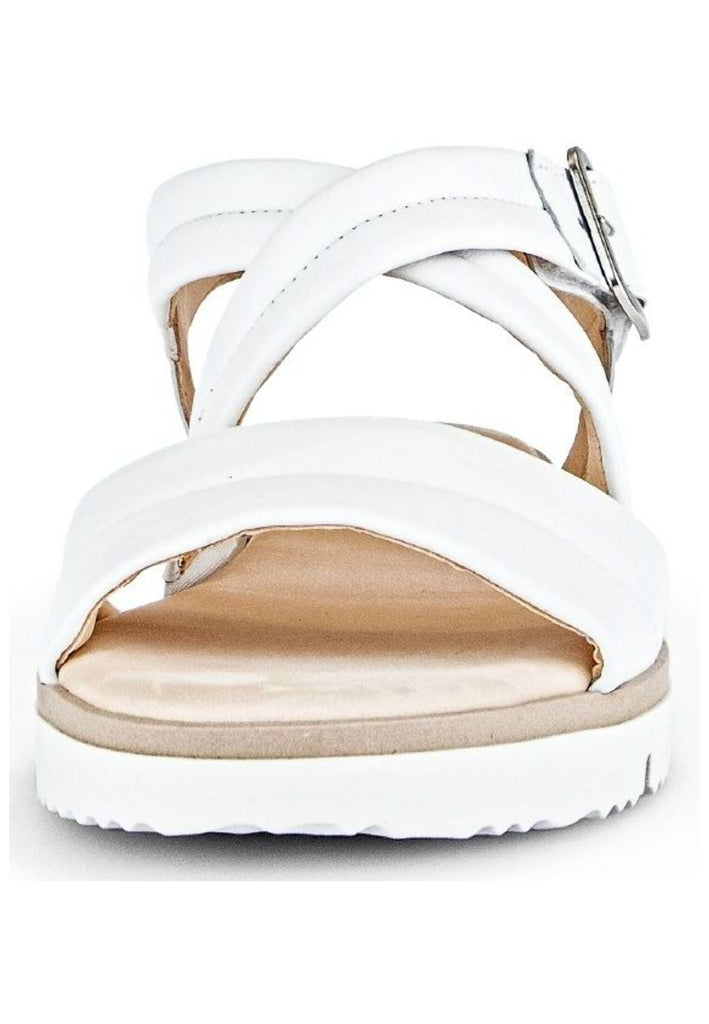 Gabor Sandalen Glattleder Weiß
