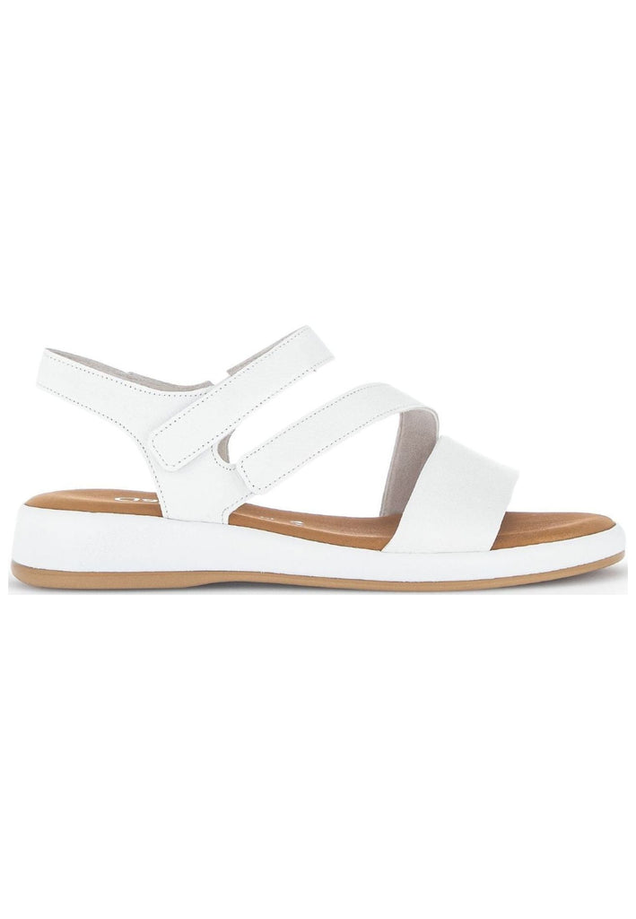 Gabor Sandalen Glattleder Weiß