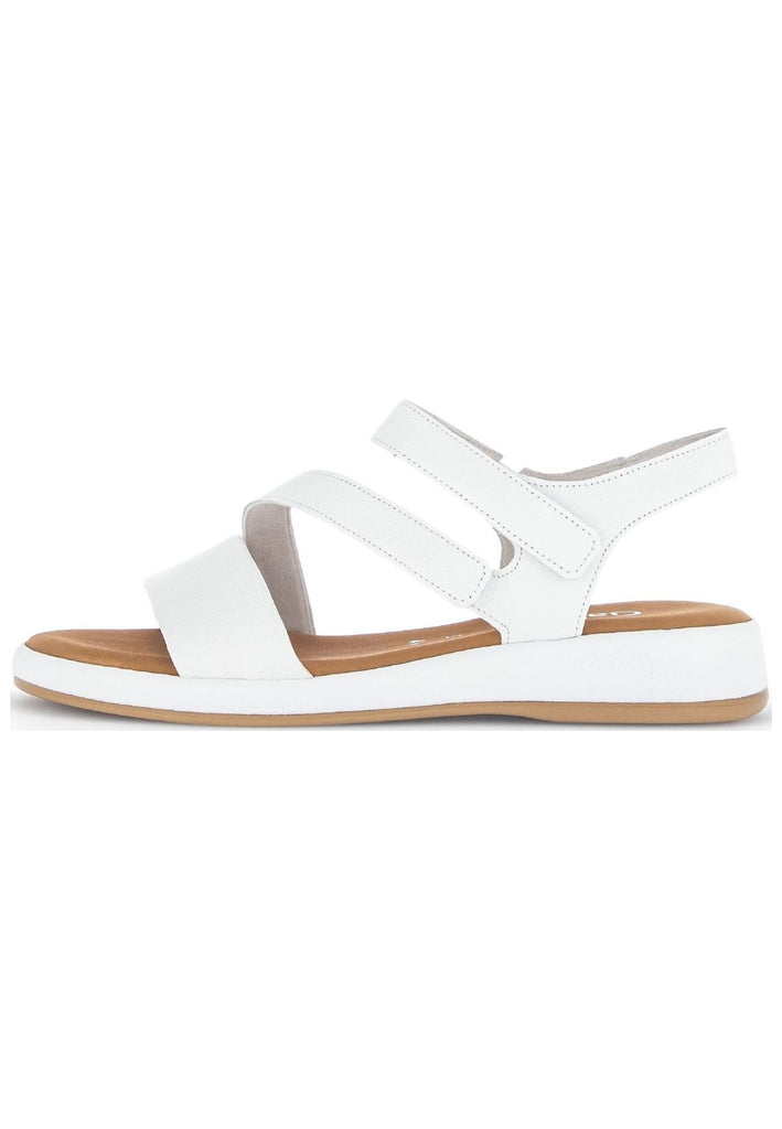 Gabor Sandalen Glattleder Weiß