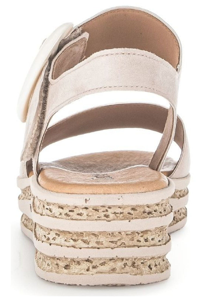 Gabor Sandalen Leder Beige