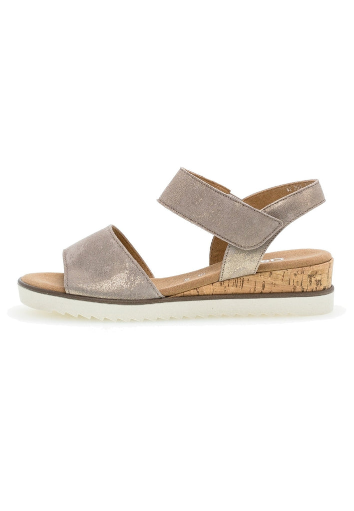 Gabor Sandalen Leder Beige