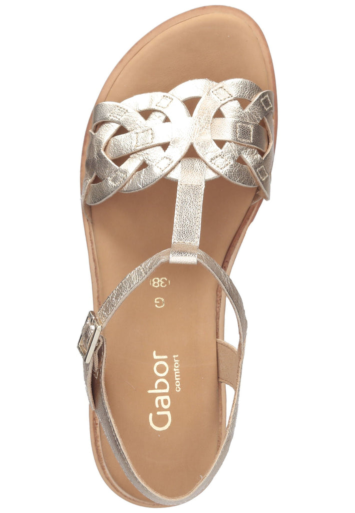 Gabor Sandalen Leder Beige