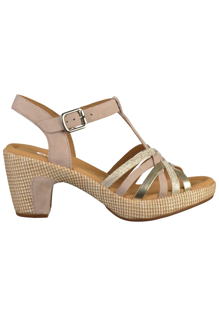Gabor Sandalen Leder Beige