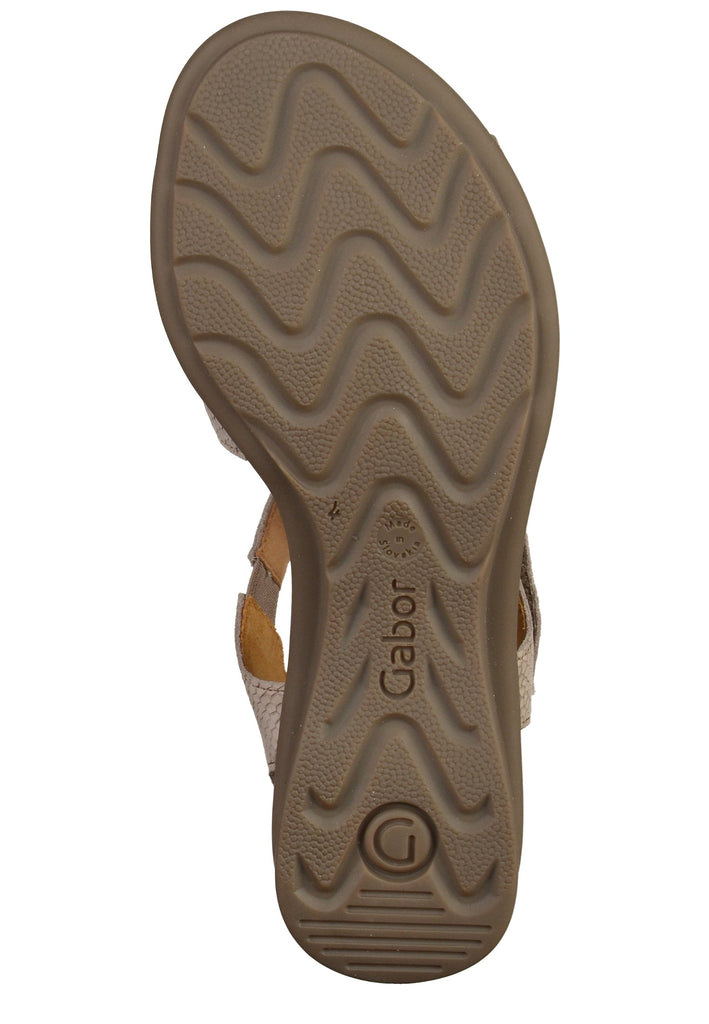 Gabor Sandalen Leder Beige