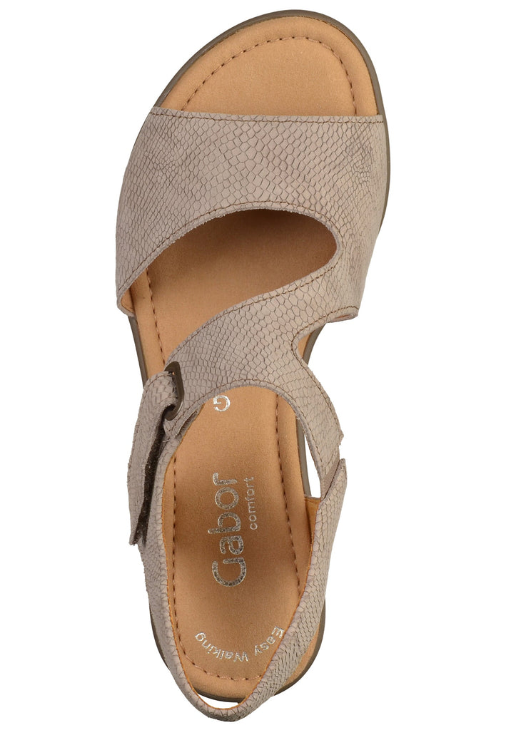 Gabor Sandalen Leder Beige