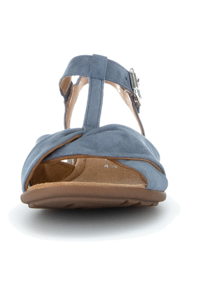 Gabor Sandalen Leder Blau