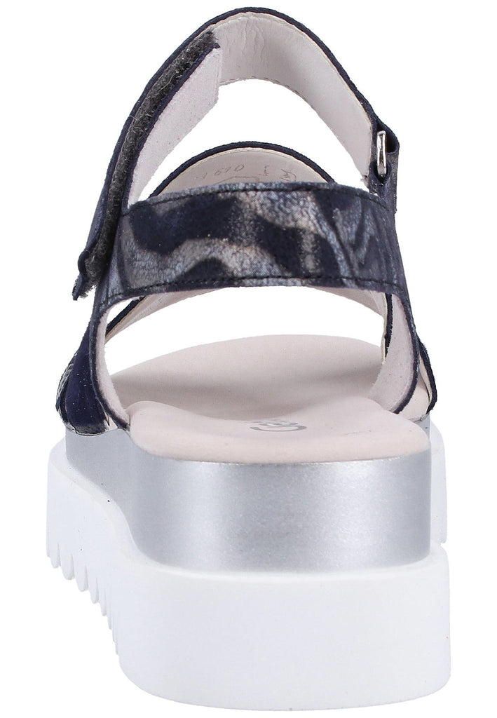 Gabor Sandalen Leder Blau