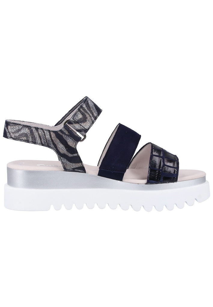 Gabor Sandalen Leder Blau