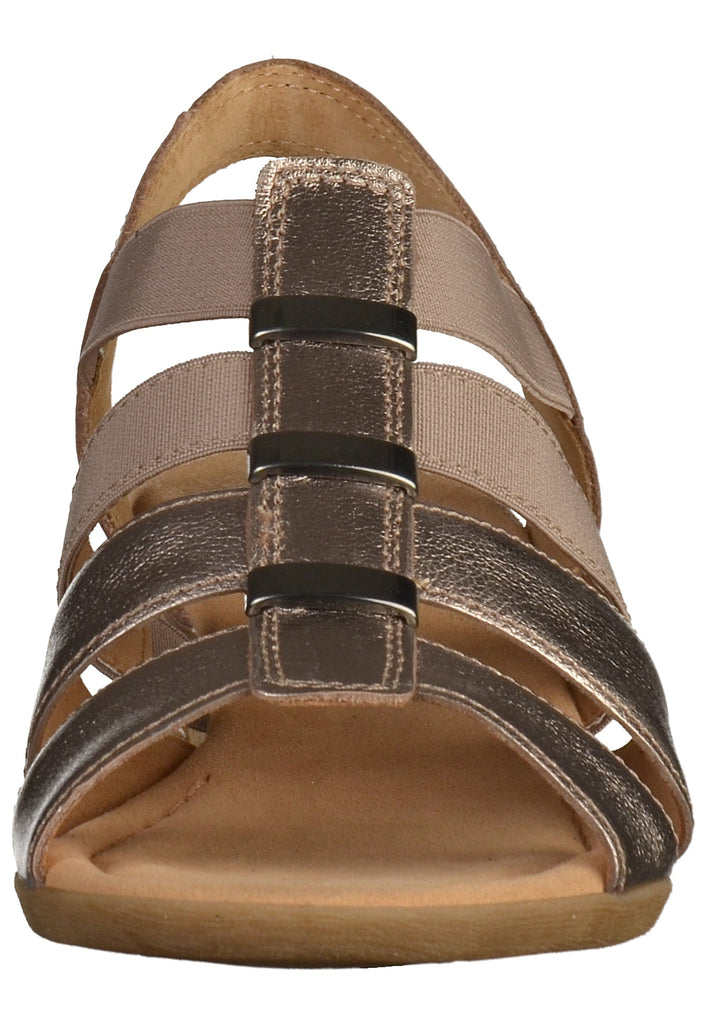 Gabor Sandalen Leder Bronze
