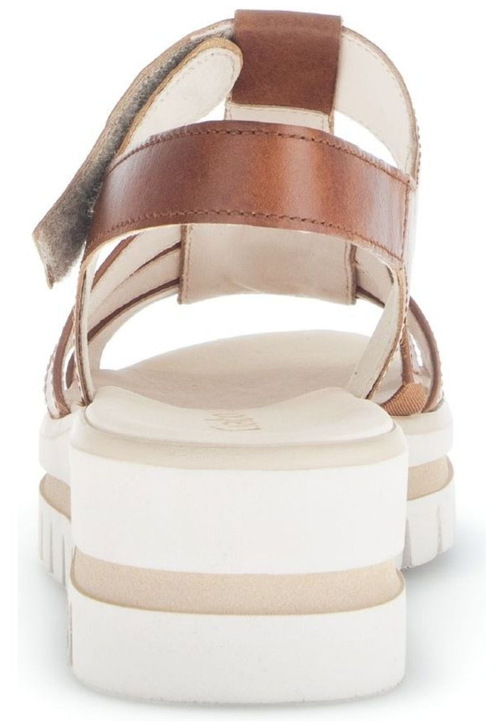 Gabor Sandalen Leder Camel