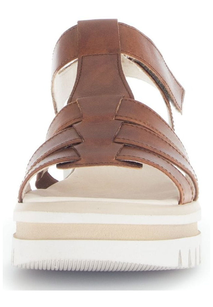 Gabor Sandalen Leder Camel