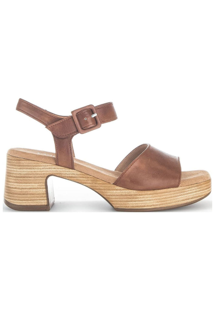 Gabor Sandalen Leder Camel