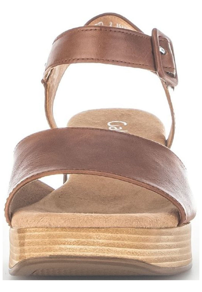 Gabor Sandalen Leder Camel