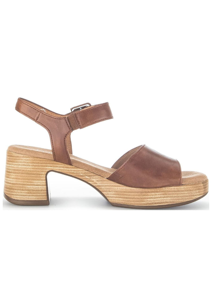 Gabor Sandalen Leder Camel