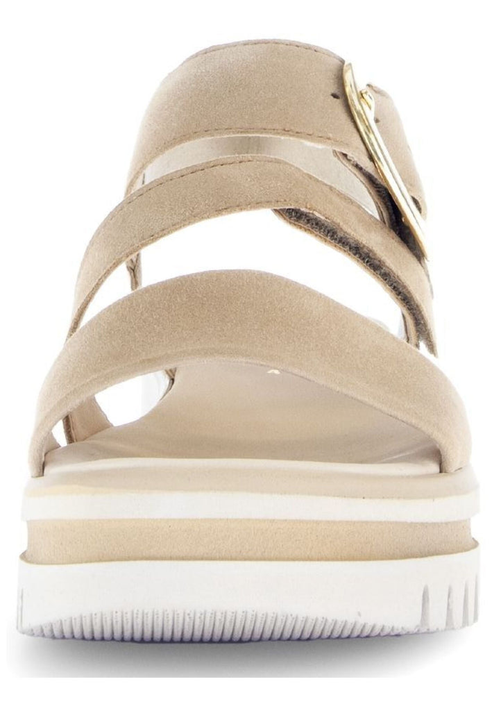 Gabor Sandalen Leder Caramel