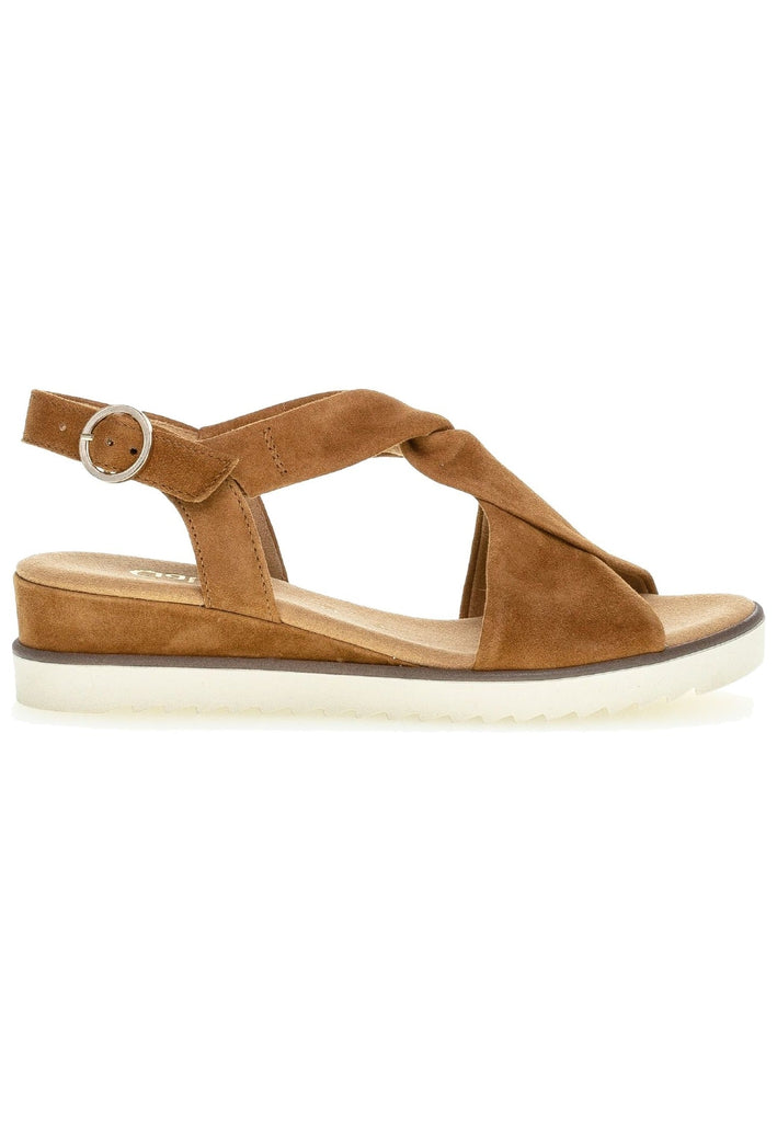 Gabor Sandalen Leder Cognac