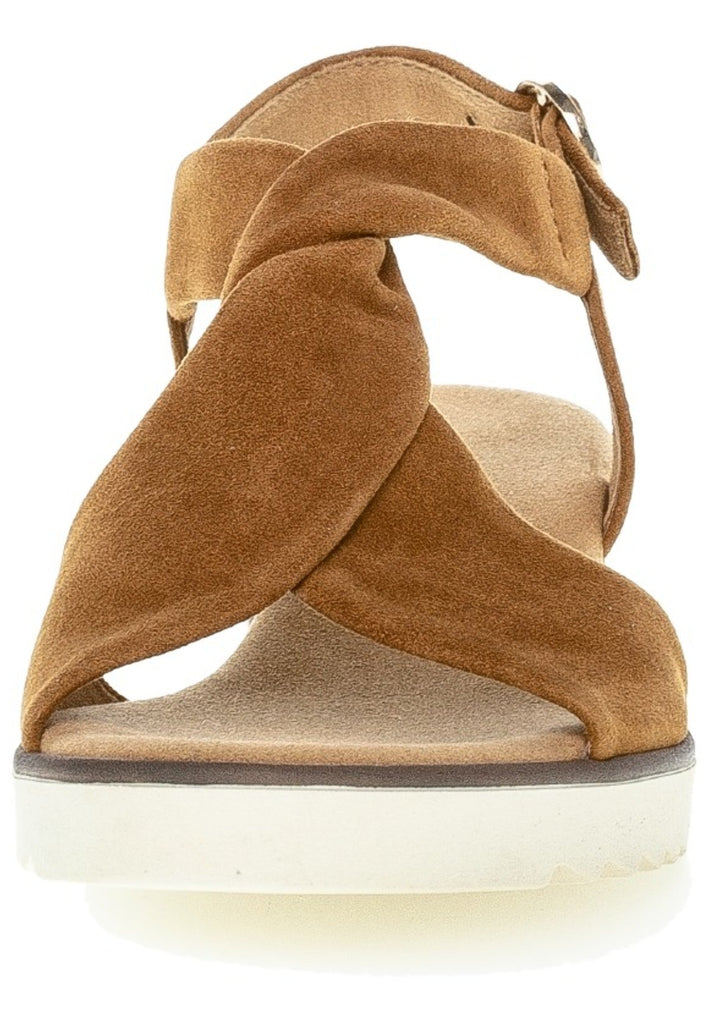 Gabor Sandalen Leder Cognac