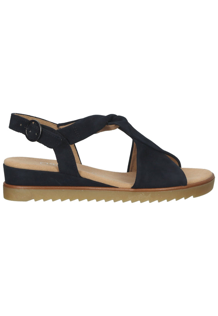 Gabor Sandalen Leder Dunkelblau