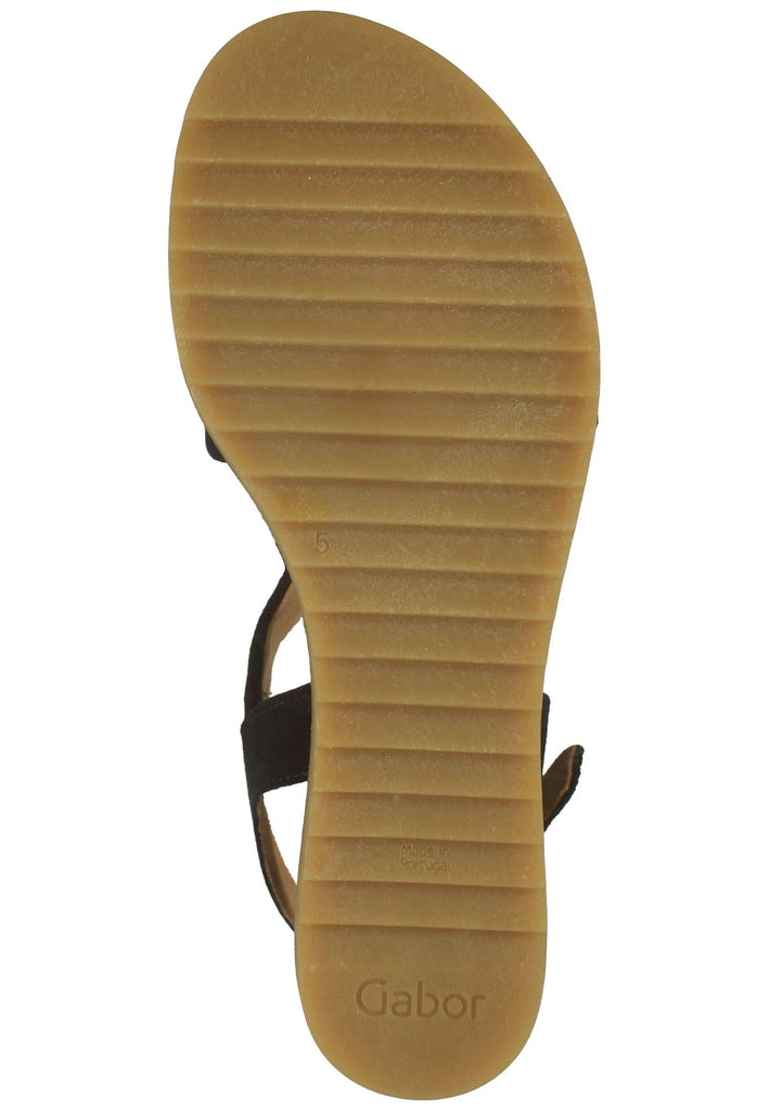 Gabor Sandalen Leder Dunkelblau