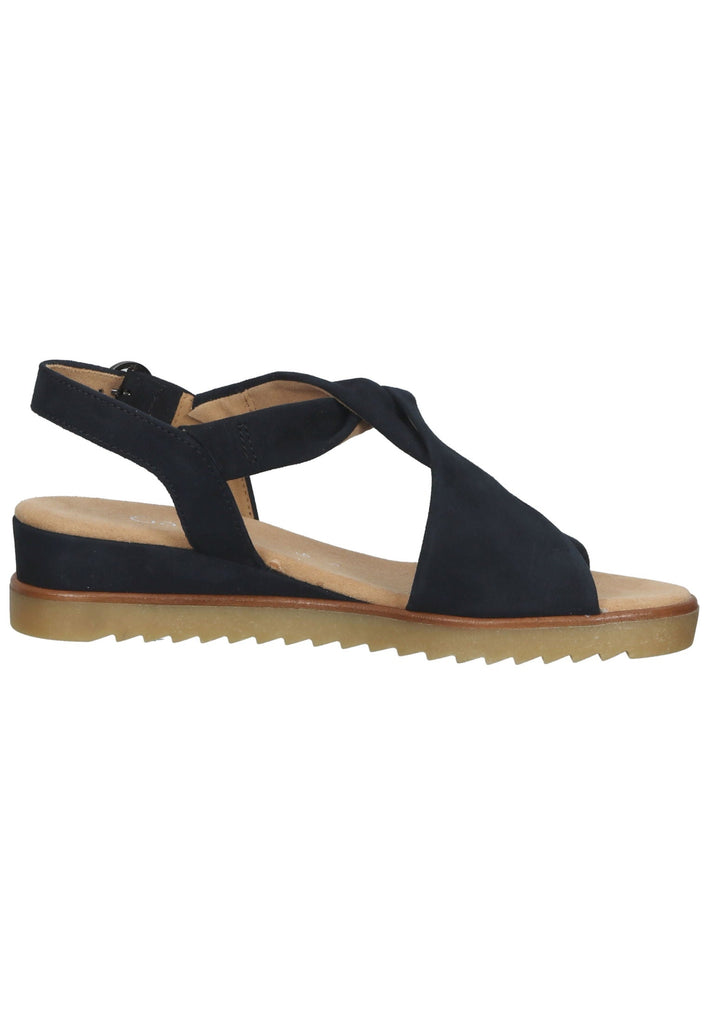 Gabor Sandalen Leder Dunkelblau