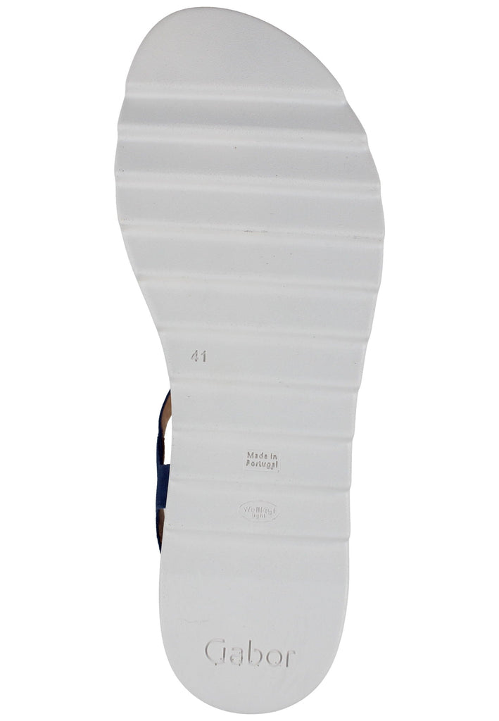 Gabor Sandalen Leder Dunkelblau