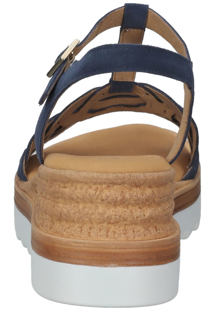 Gabor Sandalen Leder Dunkelblau