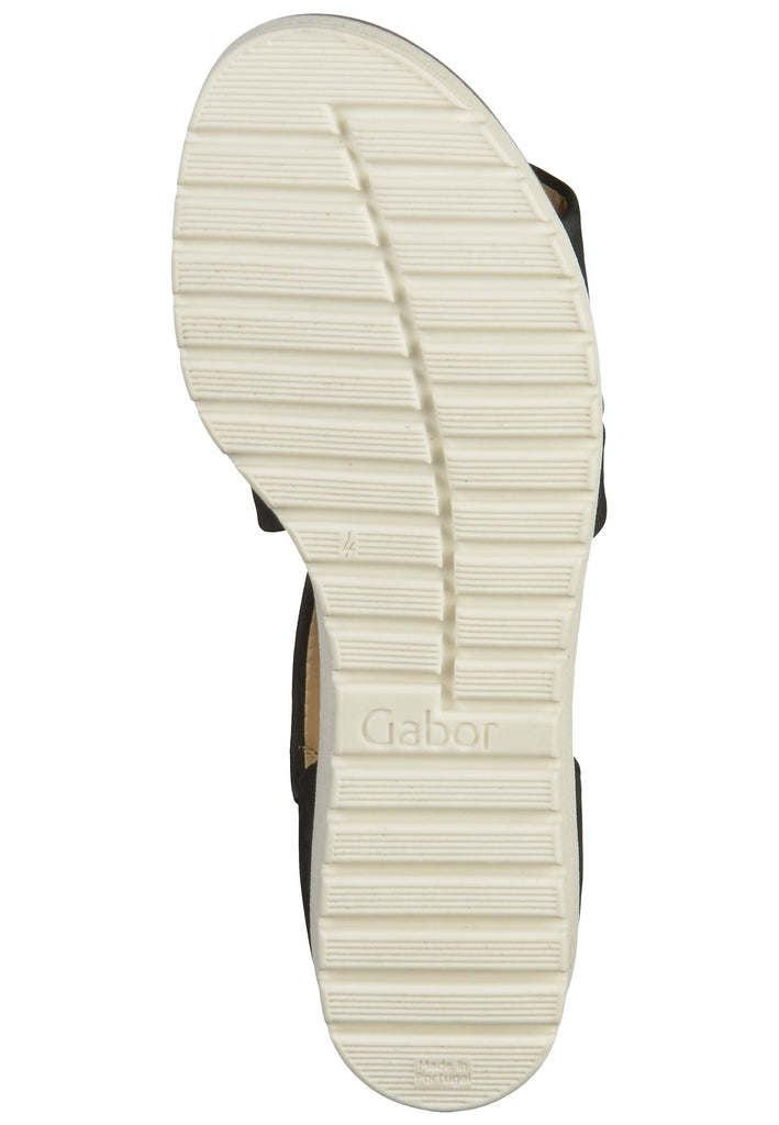 Gabor Sandalen Leder Dunkelblau