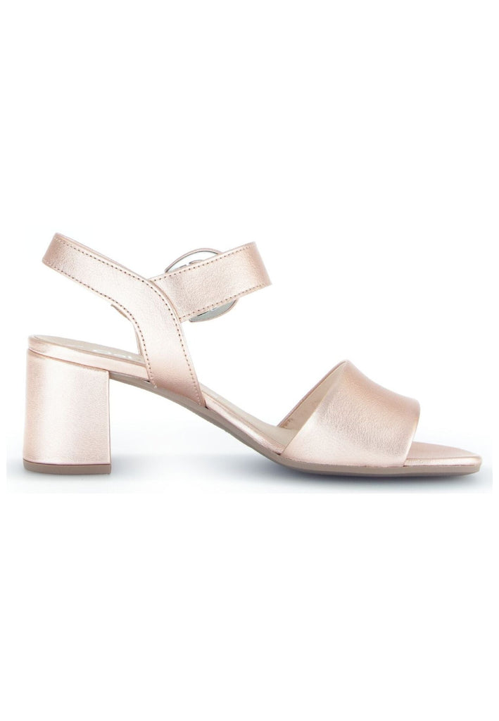Gabor Sandalen Leder Gold