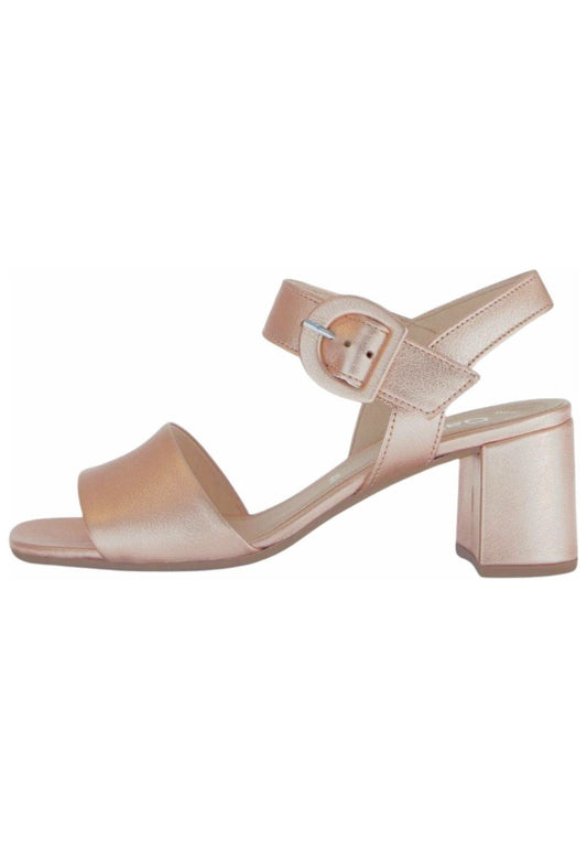 Gabor Sandalen Leder Gold