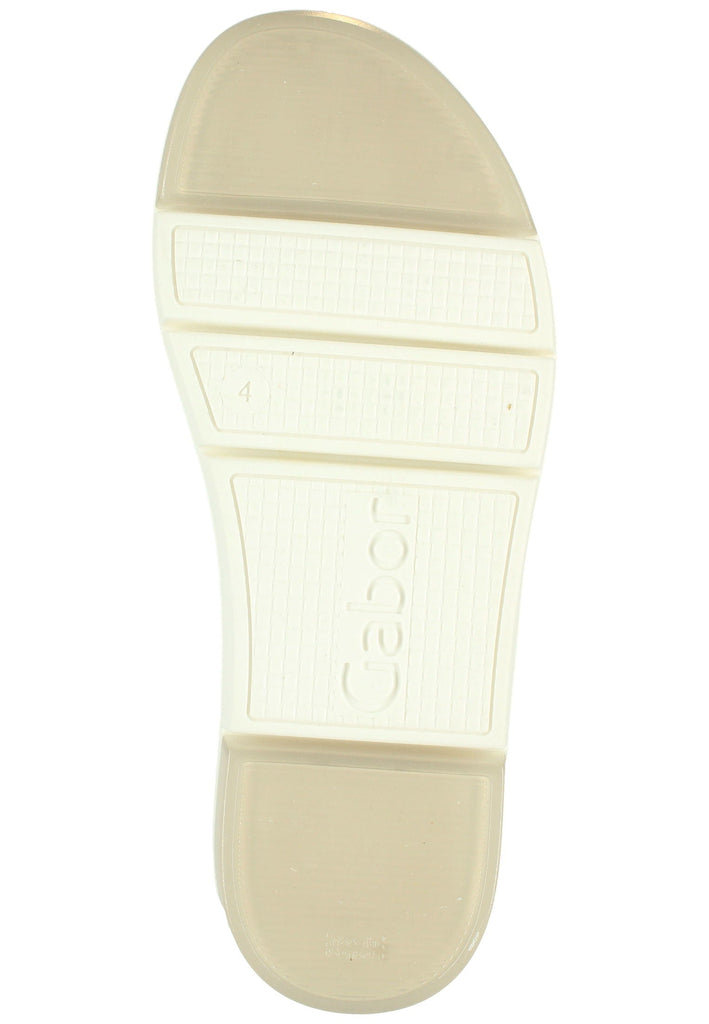 Gabor Sandalen Leder Gold