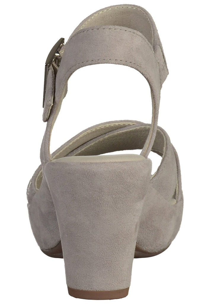 Gabor Sandalen Leder Grau
