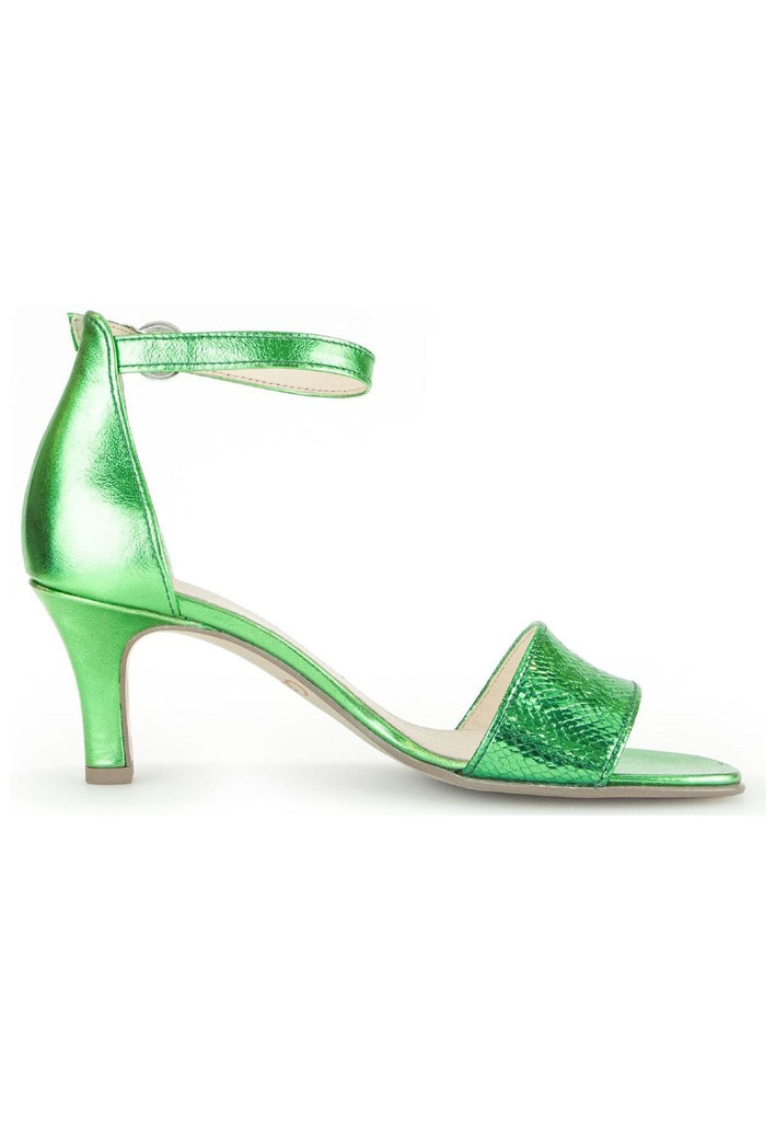 Gabor Sandalen Leder Grün