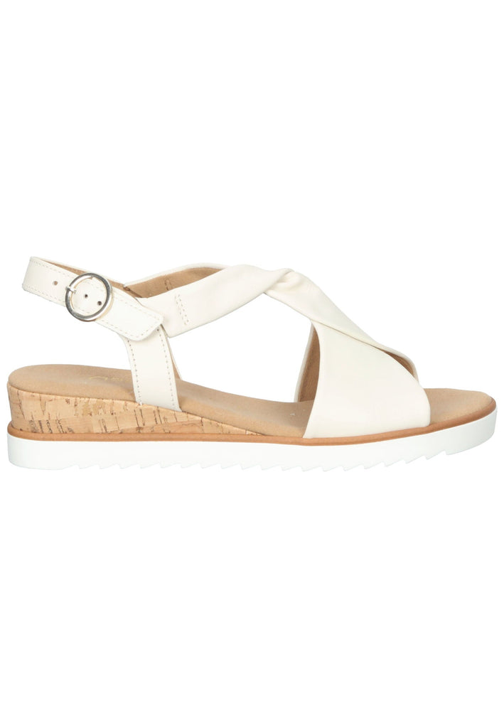 Gabor Sandalen Leder Hellbeige
