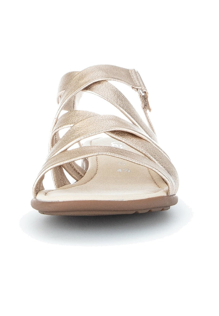 Gabor Sandalen Leder Hellbeige