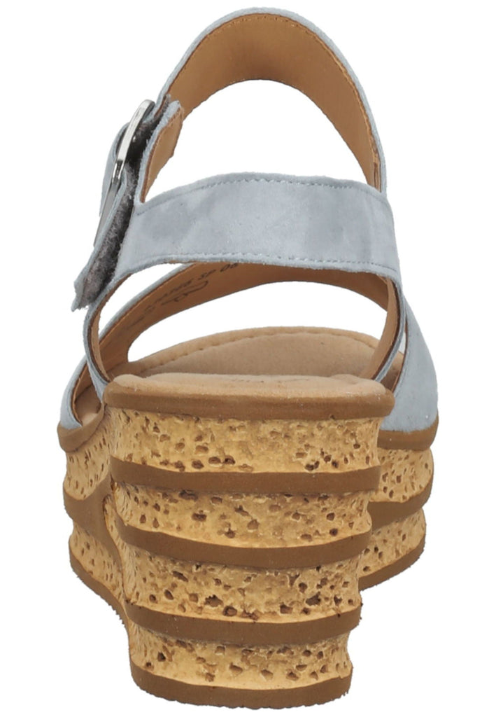 Gabor Sandalen Leder Hellblau