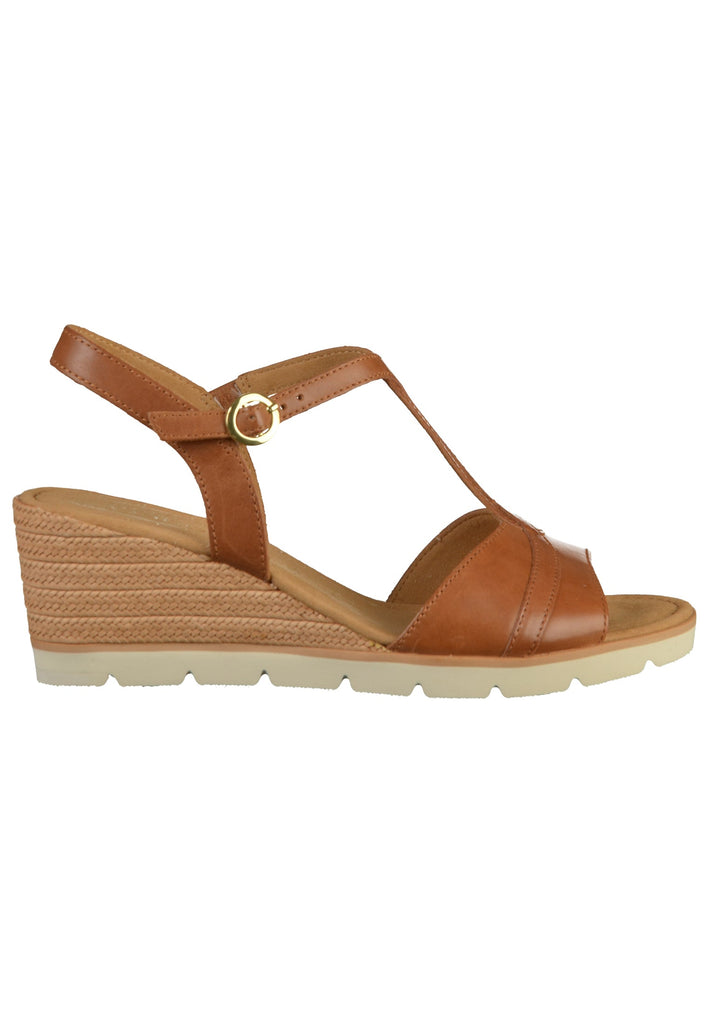 Gabor Sandalen Leder Hellbraun