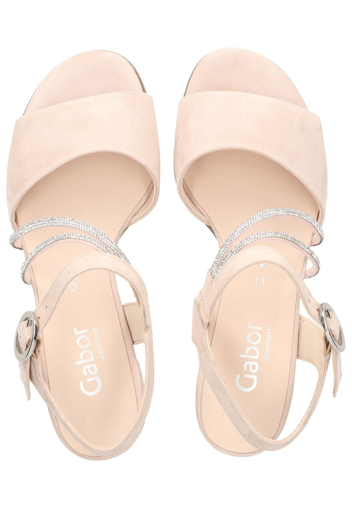 Gabor Sandalen Leder Hellrosa