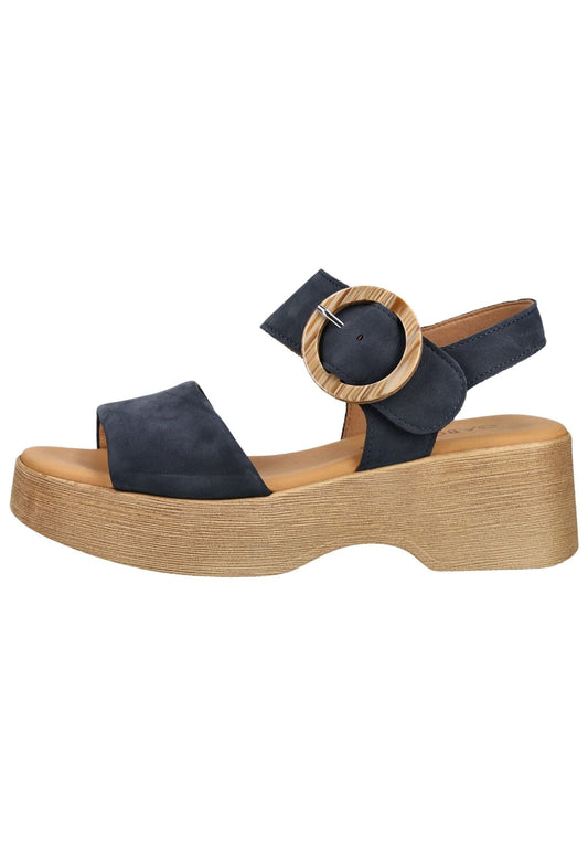 Gabor Sandalen Leder Marine