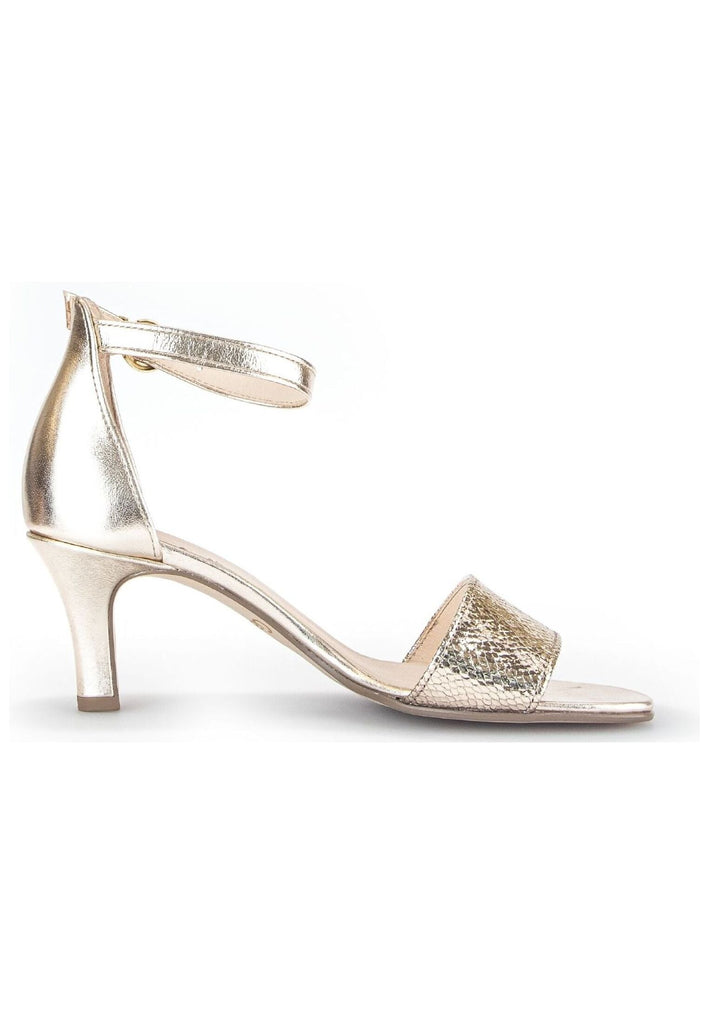 Gabor Sandalen Leder Platin