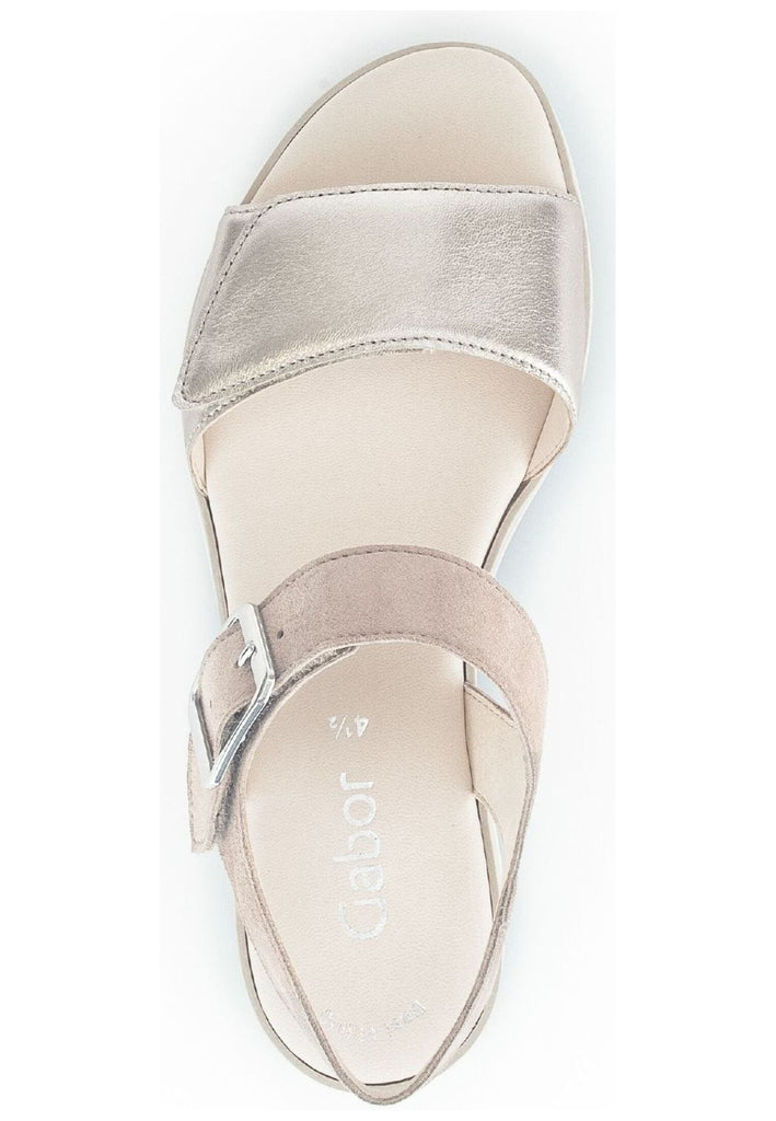 Gabor Sandalen Leder Puder