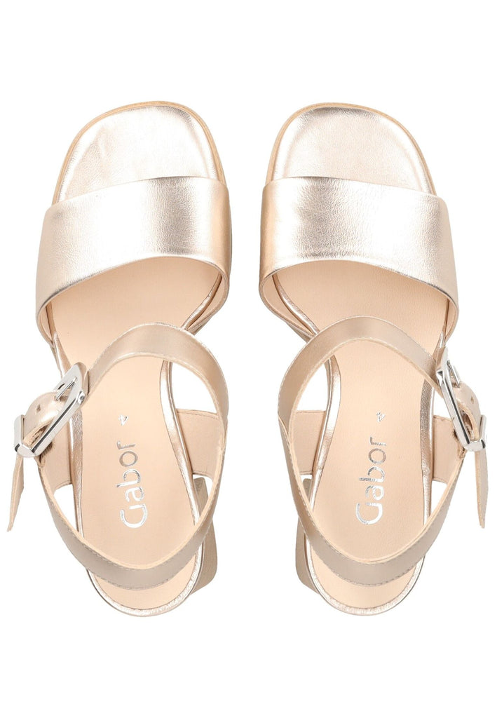 Gabor Sandalen Leder Puder